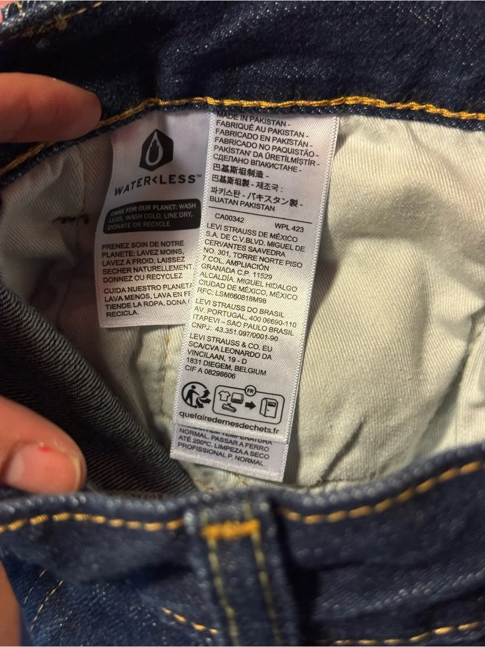 Levi’s Premium 501 Original Fit Jeans Men’s 36x30 Dark Wash Button Fly